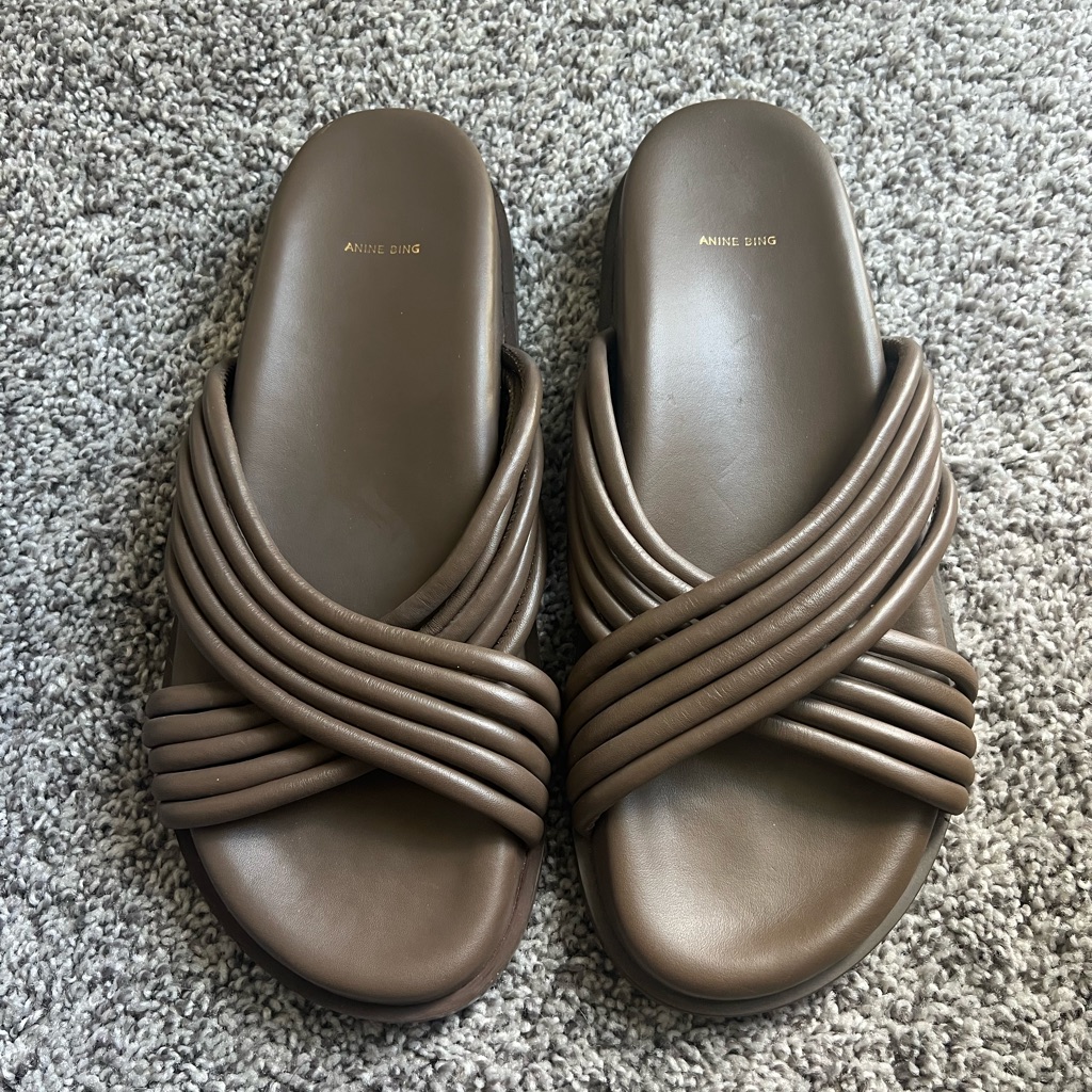 Anine Bing Ipanema Slides - Date
